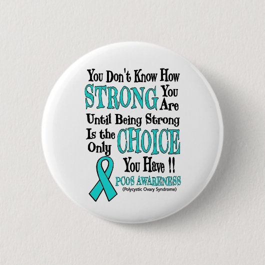 Badge Rond 5 Cm Forte/Choix...PCOS (Devant)