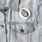 Badge Rond 5 Cm fossile Triliobite (En situation)