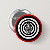 Badge Rond 5 Cm Fou comme Kafka (Devant & derrière)
