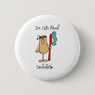 Badge Rond 5 Cm Fou de dentisterie