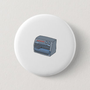 Badge Rond 5 Cm Four à grille