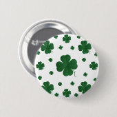 Badge Rond 5 Cm Four Leaf Clochers - multi (Devant & derrière)