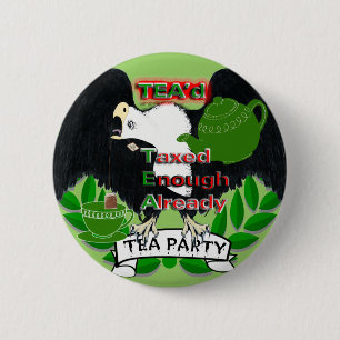 Badge Rond 5 Cm Fournitures de partie TEA