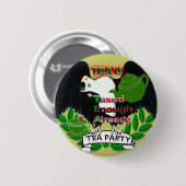 Badge Rond 5 Cm Fournitures de partie TEA (Devant & derrière)