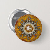 Badge Rond 5 Cm Fourrure - Fractale (Devant & derrière)