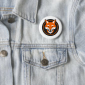 Badge Rond 5 Cm Fox (En situation)