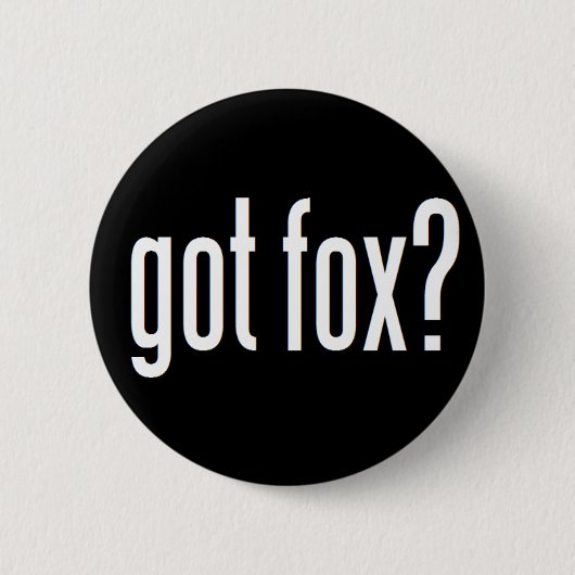 Badge Rond 5 Cm Fox obtenu ? (Devant)
