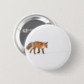 Badge Rond 5 Cm Fox rouge (Devant & derrière)
