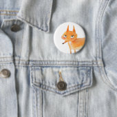 Badge Rond 5 Cm Foxy (En situation)