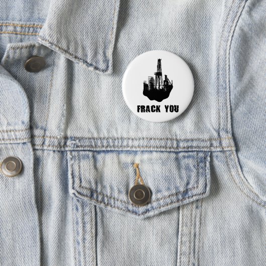 Badge Rond 5 Cm Frack vous (En situation)