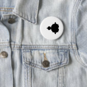 Badge Rond 5 Cm Fractal (En situation)