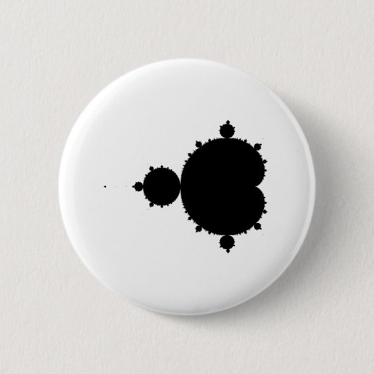 Badge Rond 5 Cm Fractale (Devant)
