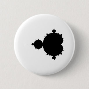 Badge Rond 5 Cm Fractale