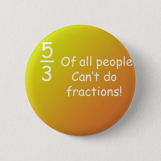Badge Rond 5 Cm fractions de bouton (Devant)