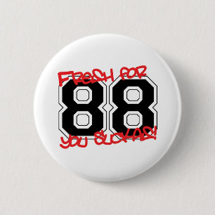 Badge Rond 5 Cm Frais pour '88