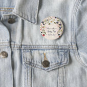 Badge Rond 5 Cm Fraise Berry 1ère fête d'anniversaire (En situation)