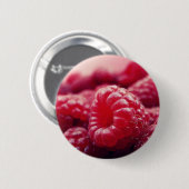 Badge Rond 5 Cm Framboises 6 (Devant & derrière)