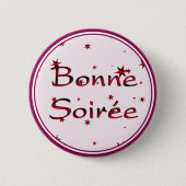 Badge Rond 5 Cm Français : Bouton Bonne Soie (Devant)