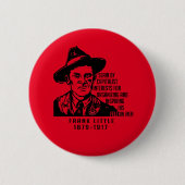 Badge Rond 5 Cm Frank Little IWW Quote Button (Devant)