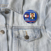 Badge Rond 5 Cm Frank McEnulty pour vice-président Button (En situation)