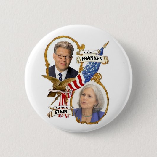 Badge Rond 5 Cm Franken-Stein à la présidence 2012 (Devant)
