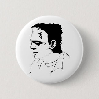 Badge Rond 5 Cm Frankenstein