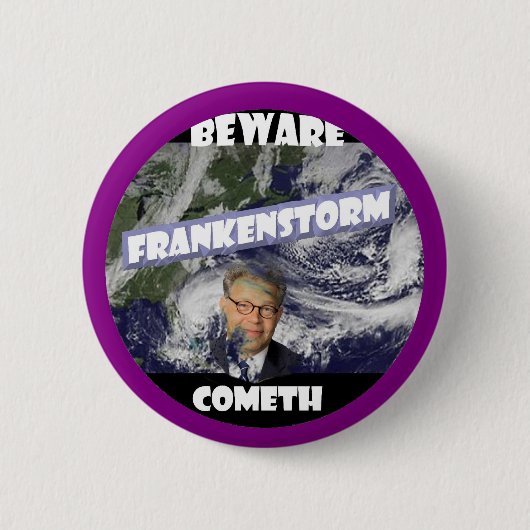 Badge Rond 5 Cm Frankenstorm (Devant)