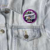 Badge Rond 5 Cm Frankenstorm (En situation)
