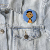Badge Rond 5 Cm Franklin Smiling (En situation)