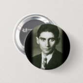 Badge Rond 5 Cm Franz Kafka (Devant & derrière)