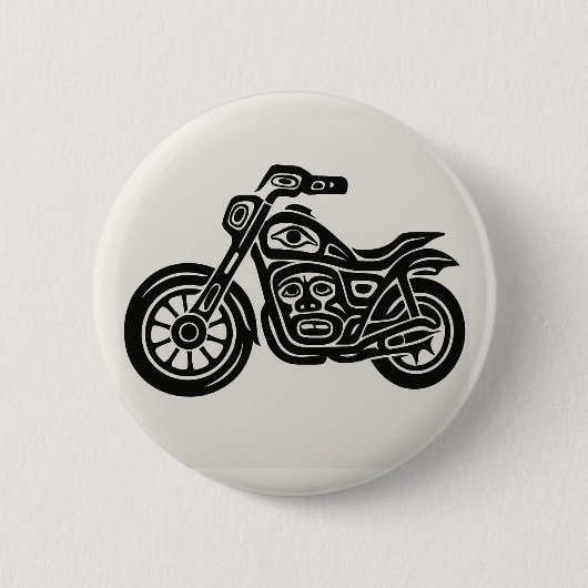 Badge Rond 5 Cm Fraternité d'Acier (Devant)