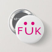 Badge Rond 5 Cm Freaky Uber Kinky (Devant & derrière)