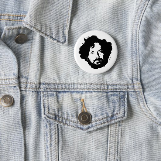 Badge Rond 5 Cm Fred plus sauvage (En situation)