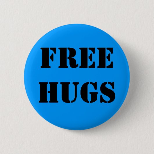 BADGE ROND 5 CM FREEHUGS (Devant)