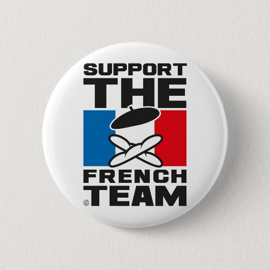 BADGE ROND 5 CM FRENCH TEAM (Devant)