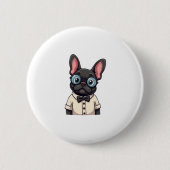 Badge Rond 5 Cm Frenchie The Gentlemen Copy (3) (Devant)
