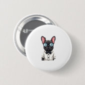 Badge Rond 5 Cm Frenchie The Gentlemen Copy (6) (Devant & derrière)