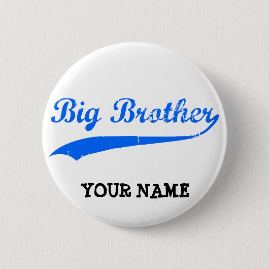 Badge Rond 5 Cm Frère (Devant)