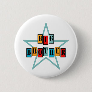 Badge Rond 5 Cm Frère