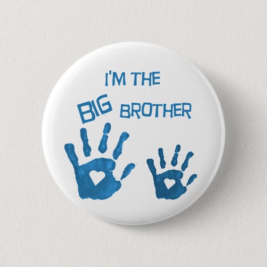 Badge Rond 5 Cm Frère (Devant)