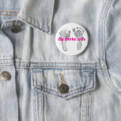 Badge Rond 5 Cm Frère à être (En situation)