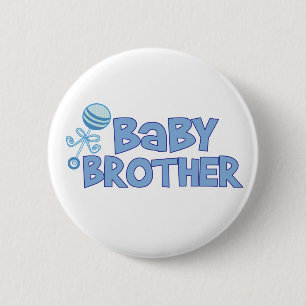 Badge Rond 5 Cm Frère de bébé