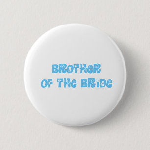 Badge Rond 5 Cm Frère de la mariée