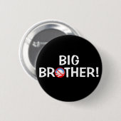 Badge Rond 5 Cm Frère ! - Obama (Devant & derrière)