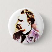 Badge Rond 5 Cm Friedrich Nietzsche (Devant)