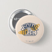 Badge Rond 5 Cm FRIENDS™ | Central Perk (Devant & derrière)