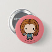 Badge Rond 5 Cm FRIENDS™ | Rachel Chibi (Devant & derrière)