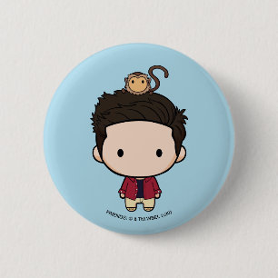 Badge Rond 5 Cm FRIENDS™ Ross Chibi