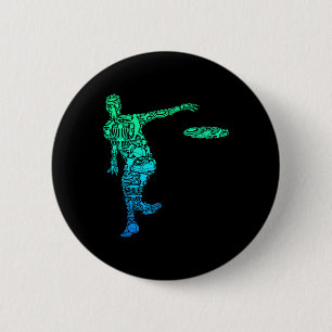 Badge Rond 5 Cm Frisbee de golf pour hommes et garçons