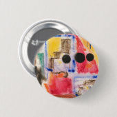 Badge Rond 5 Cm Fritz Stuckenberg (allemand, 1881-1944) (Devant & derrière)